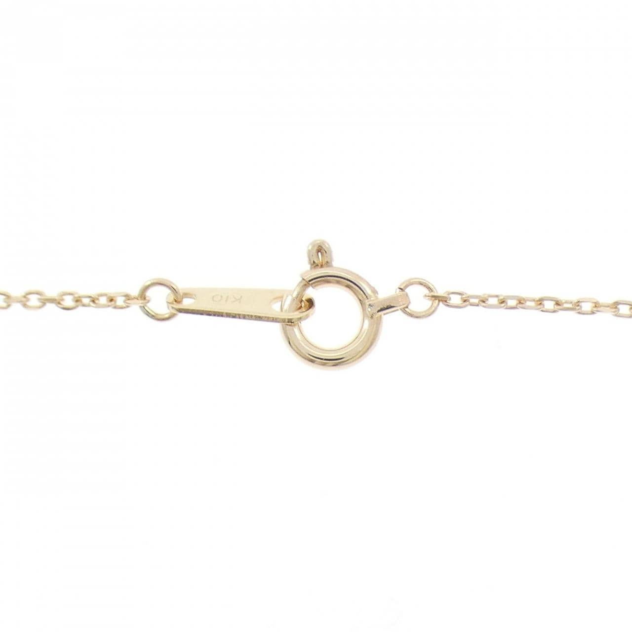 アガット ダイヤモンド ネックレス 0.01CT