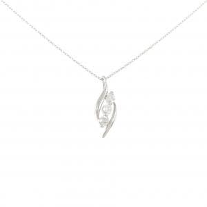 PT900/PT850 ダイヤモンド ネックレス 0.30CT