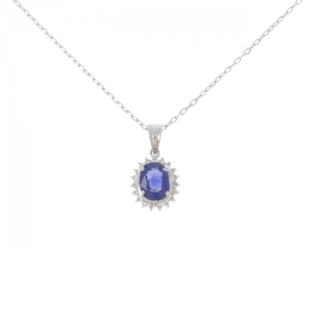 PT/PT850 サファイヤ ネックレス 1.16CT