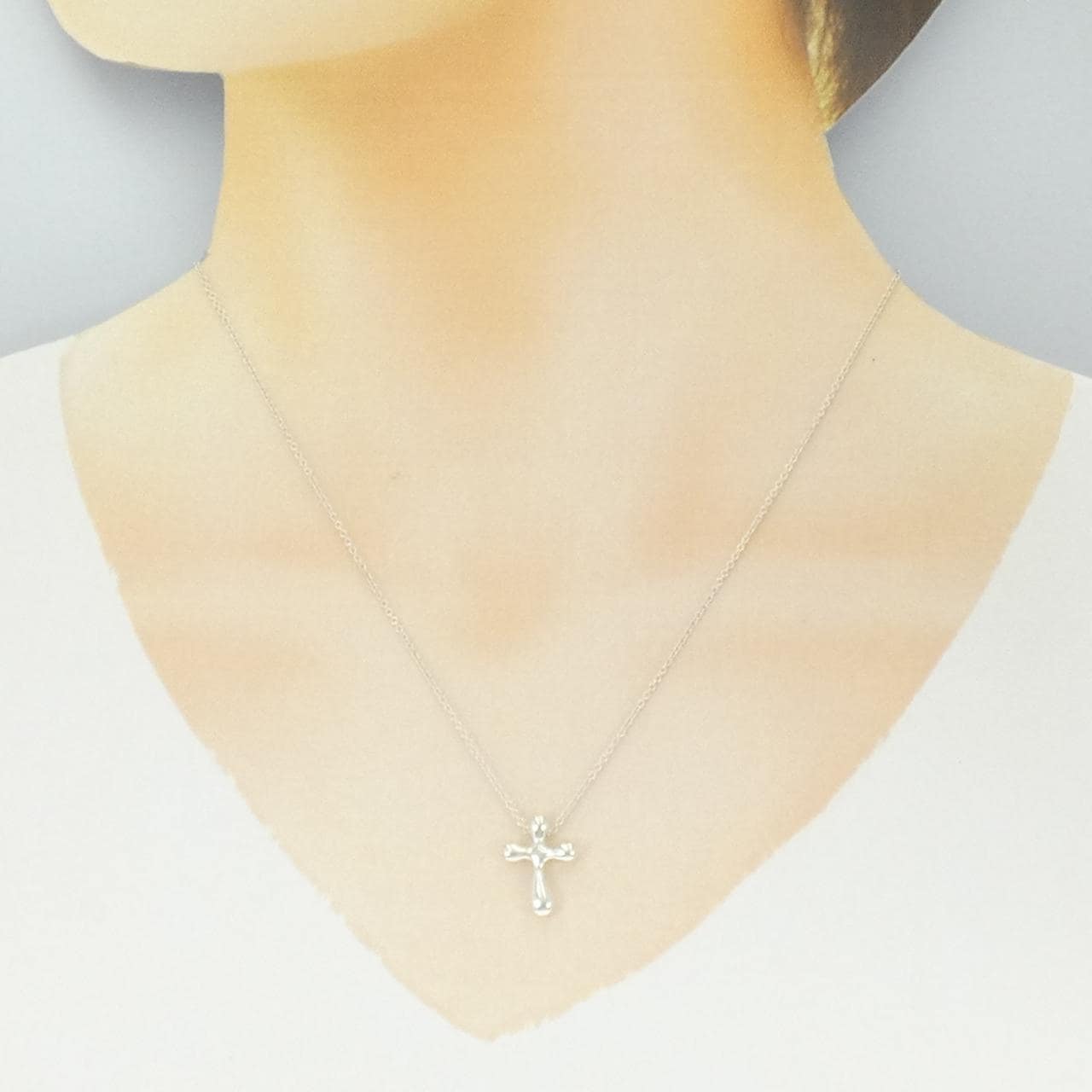 ティファニー クロス ネックレス