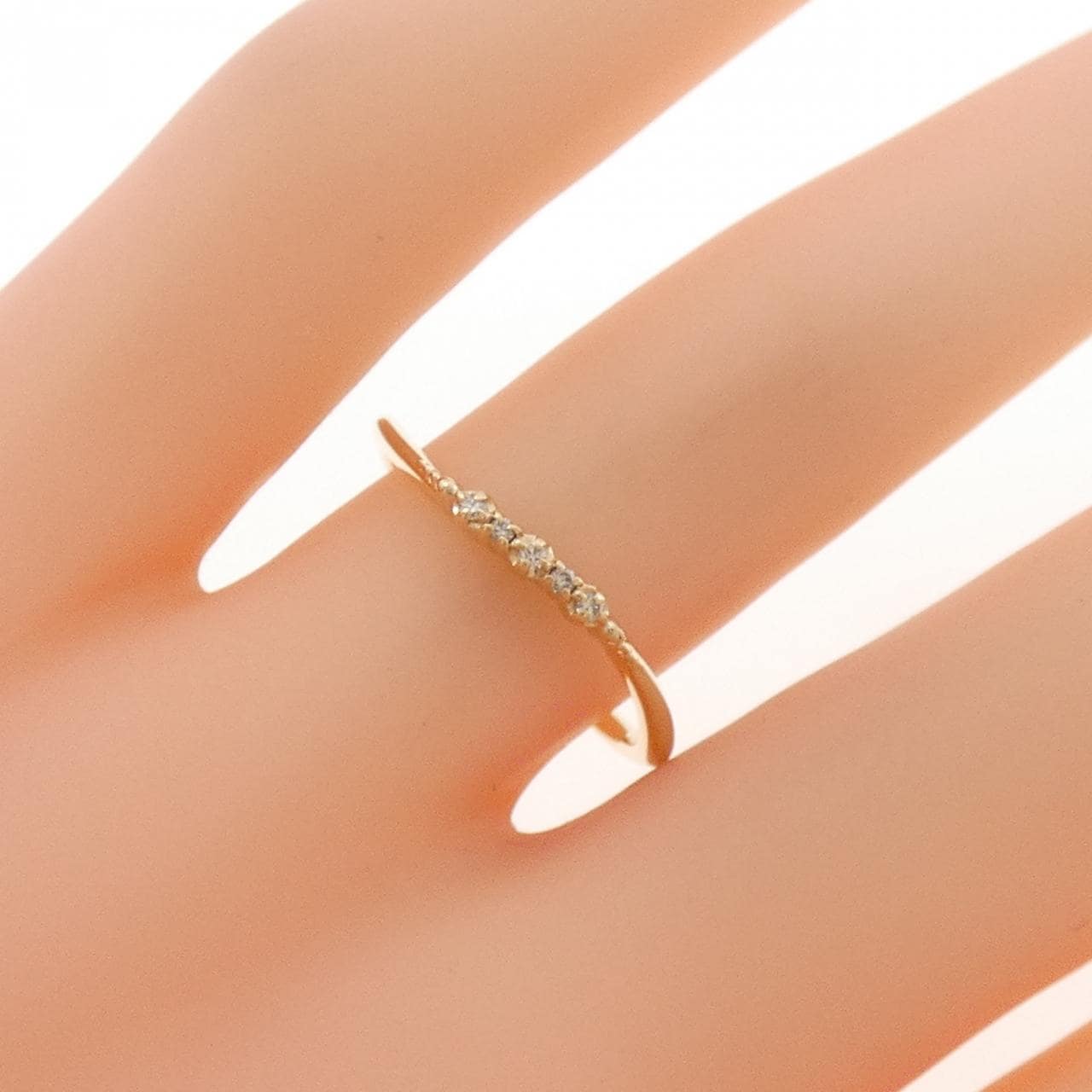 4゜C ダイヤモンド リング