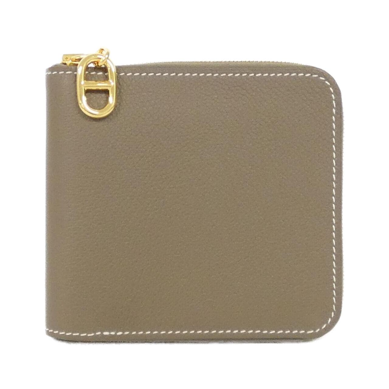 【未使用品】エルメス ジップエンゴー2 コンパクト シェーヌ ダンクル 084212CC 財布