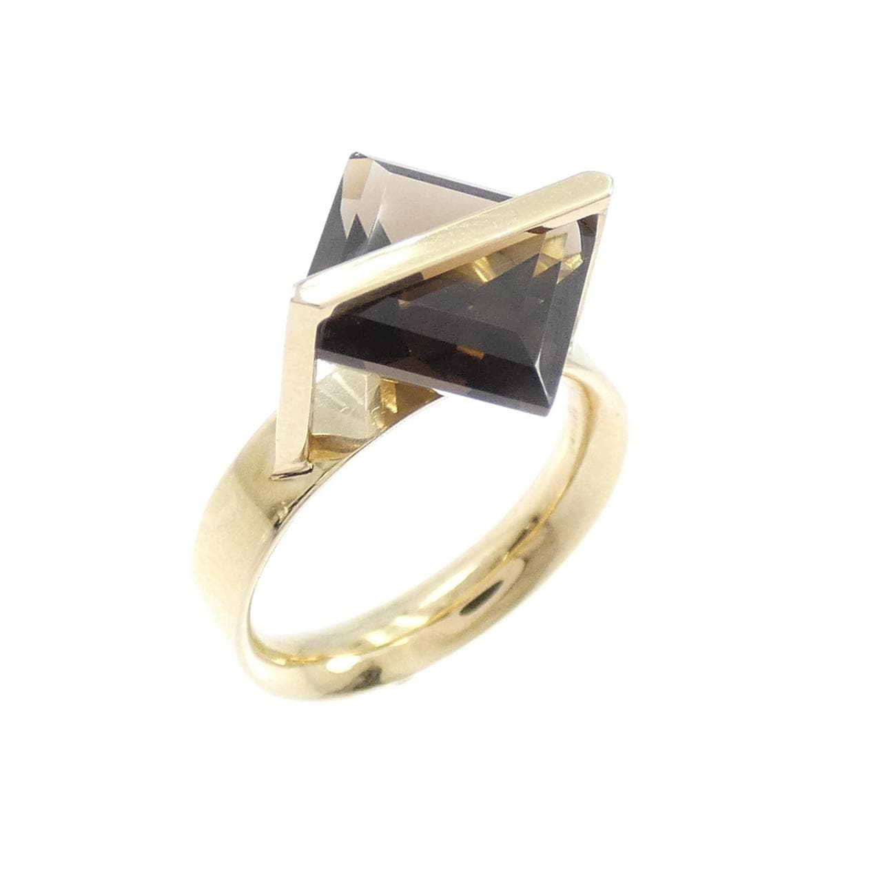 ヤヌカ スモーキークオーツ リング