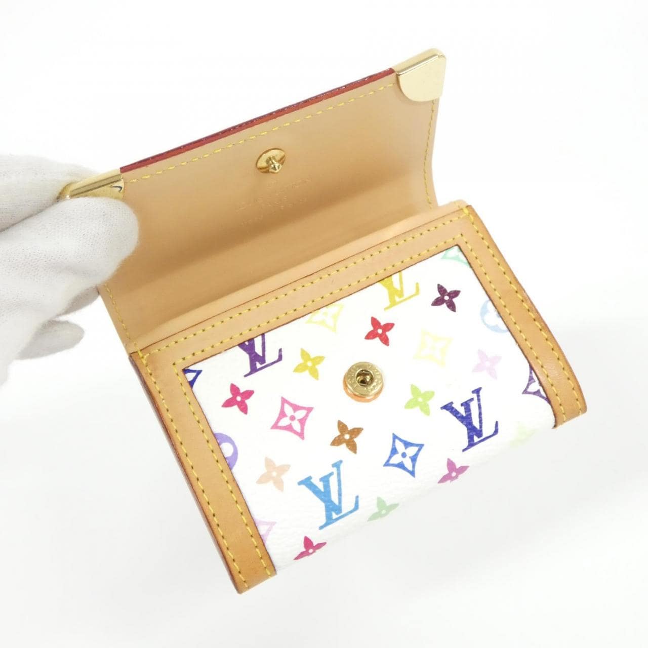 ルイヴィトン マルチカラー ポルト モネ プラ M92657 コインケース