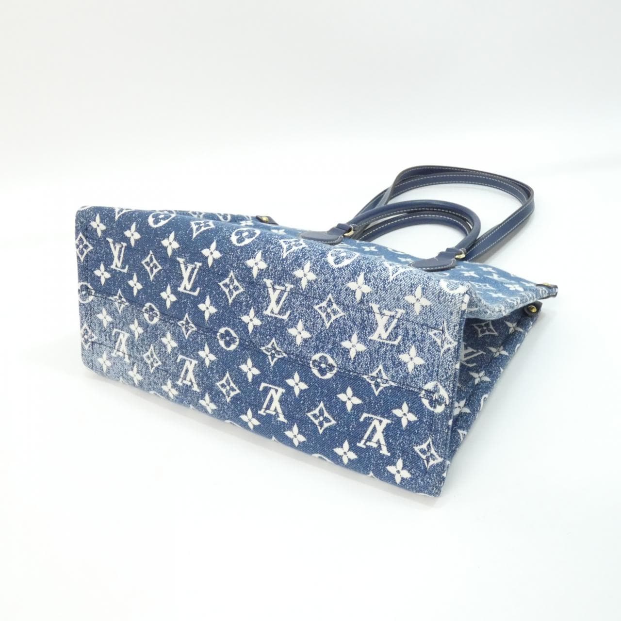ルイヴィトン モノグラム ジャカード デニム オンザゴー MM M59608 バッグ