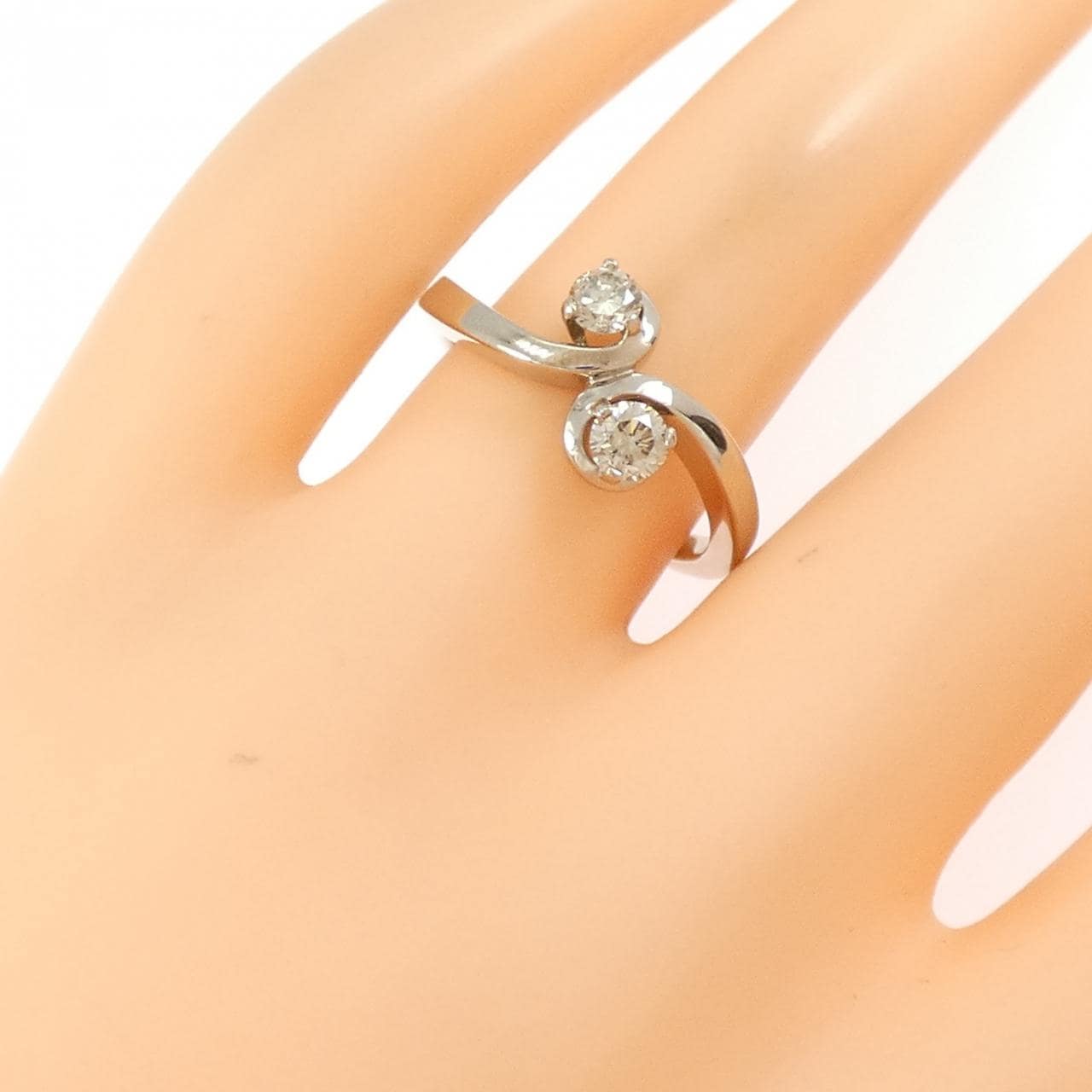 カシケイ フロート リング 0.35CT