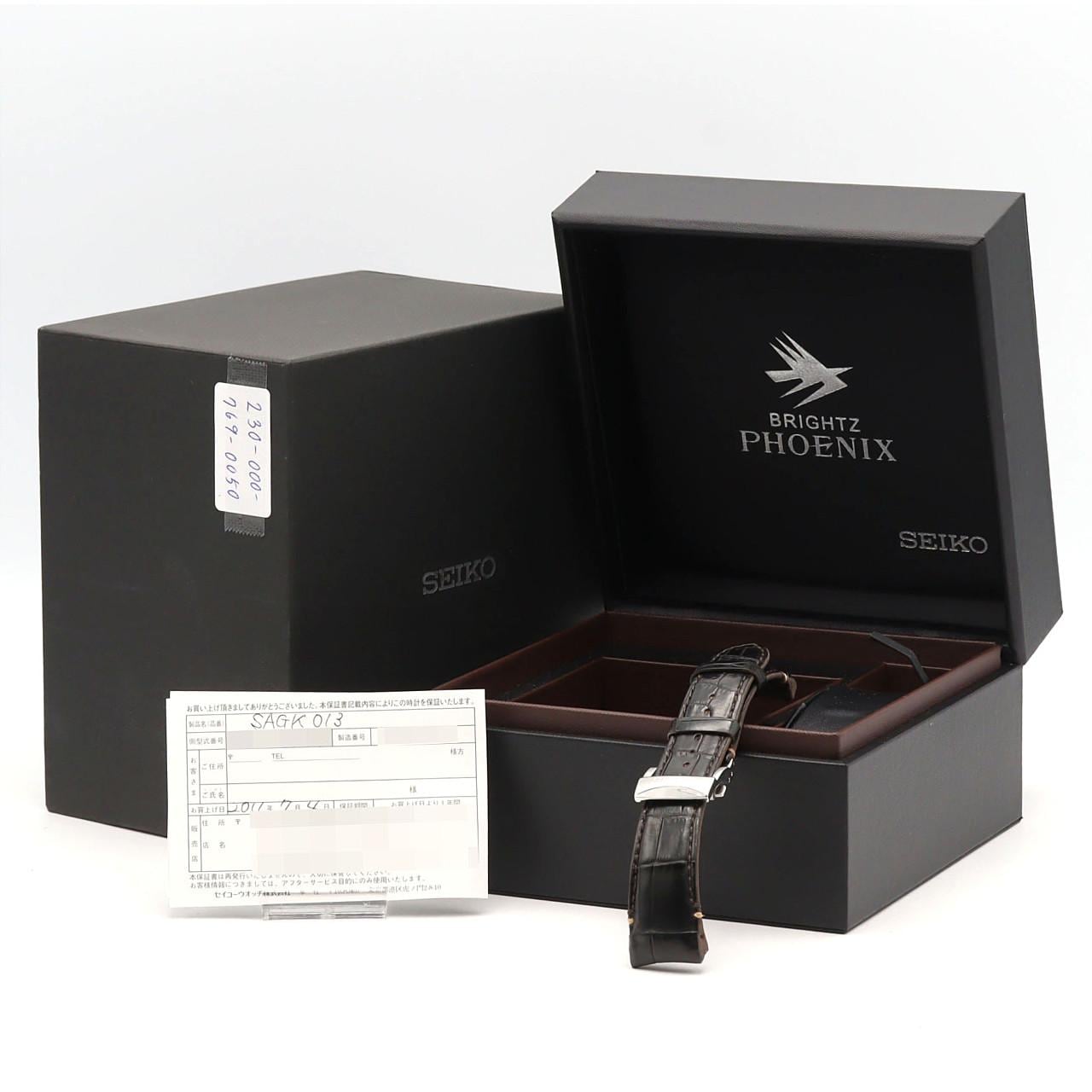 【ノーメンテナンス還元価格】セイコー ブライツフェニックス LIMITED 8R28-00K0/SAGK013 SSxGP 自動巻