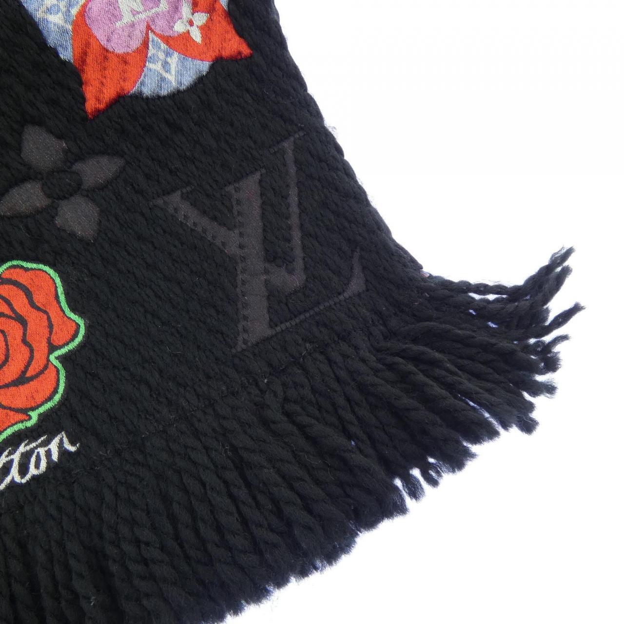 ルイヴィトン LOUIS VUITTON エシャルプ ロゴマニア LVストーリーズ M71060 MUFFLER