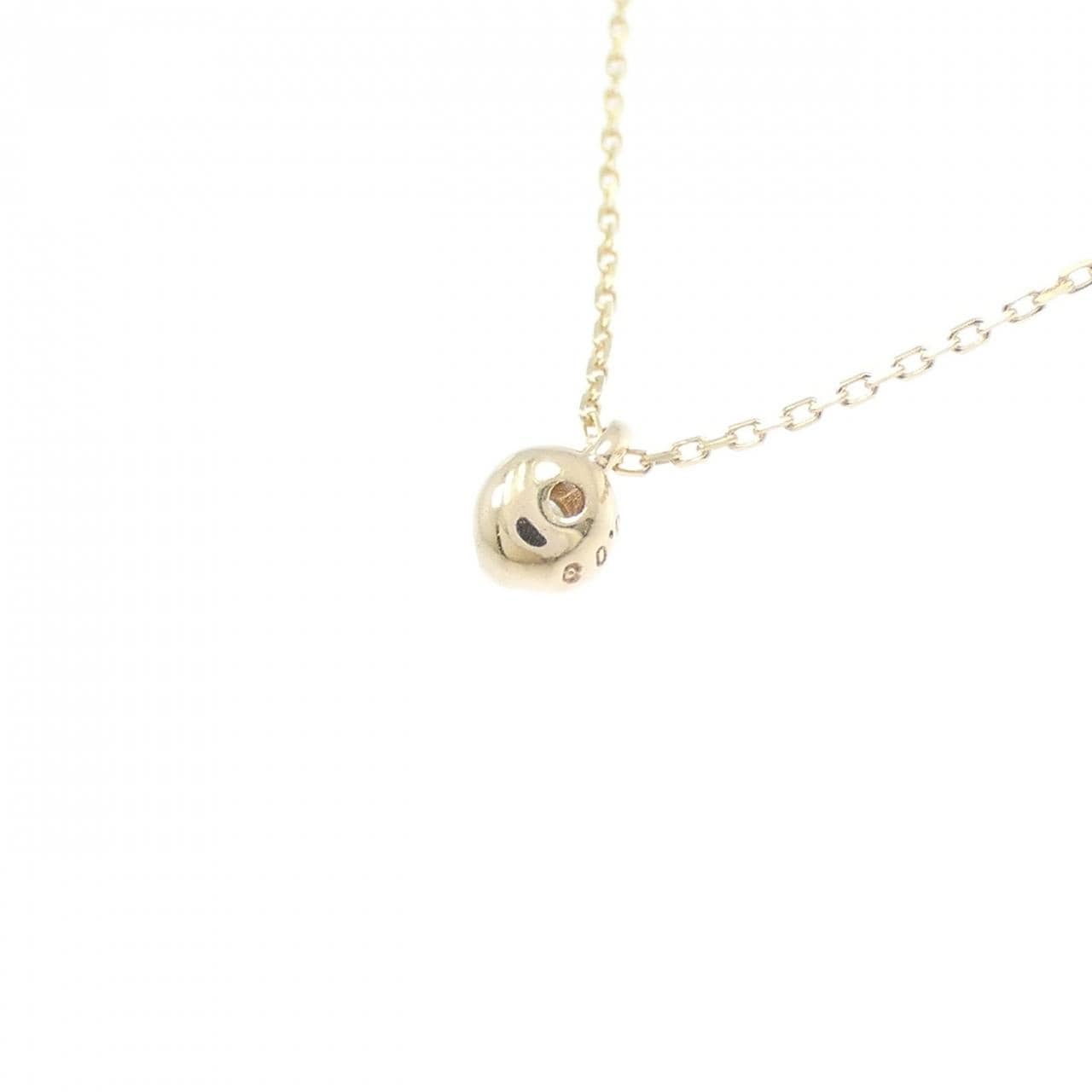 K10YG ダイヤモンド ネックレス 0.03CT