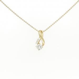 K18YG ダイヤモンド ネックレス 0.393CT