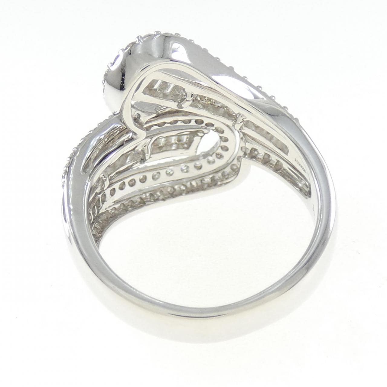 K18WG ダイヤモンド リング 1.34CT