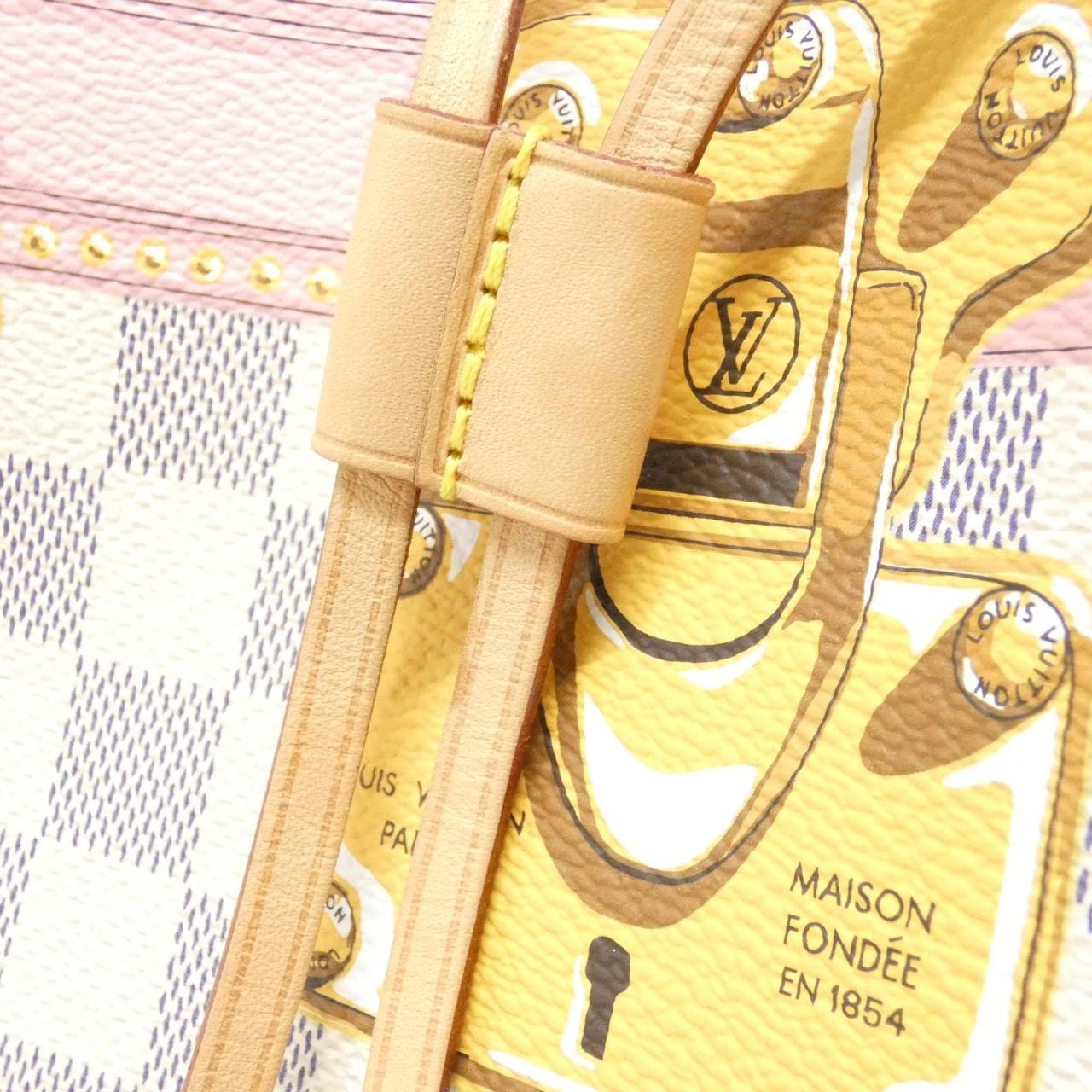 ルイヴィトン ダミエ アズール(トランク) ネオ ノエ N41066 ショルダーバッグ