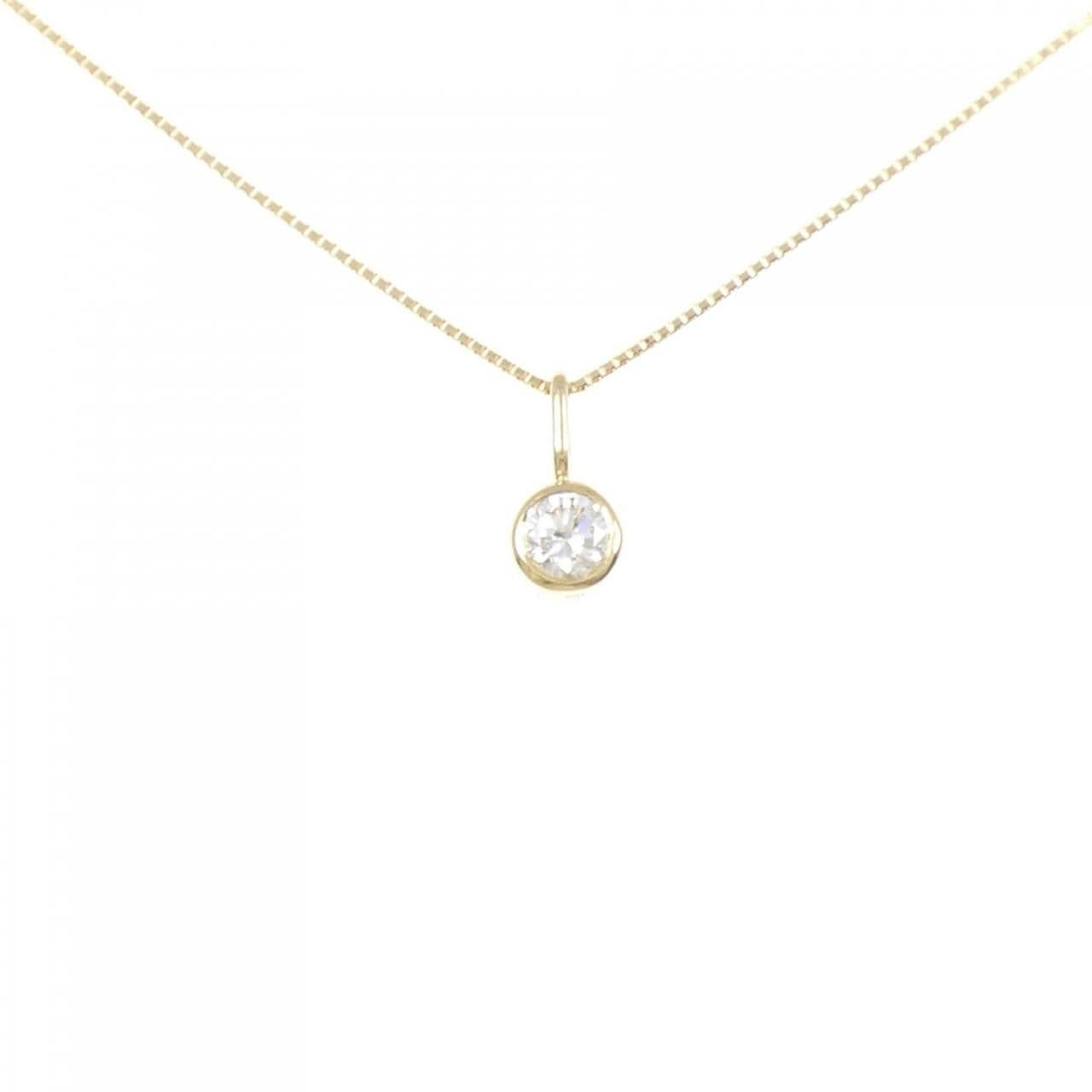 K18YG ダイヤモンド ネックレス 0.31CT