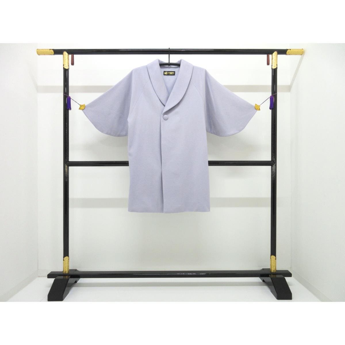 【新品】お洒落コート カシミヤ混 ヘチマ衿