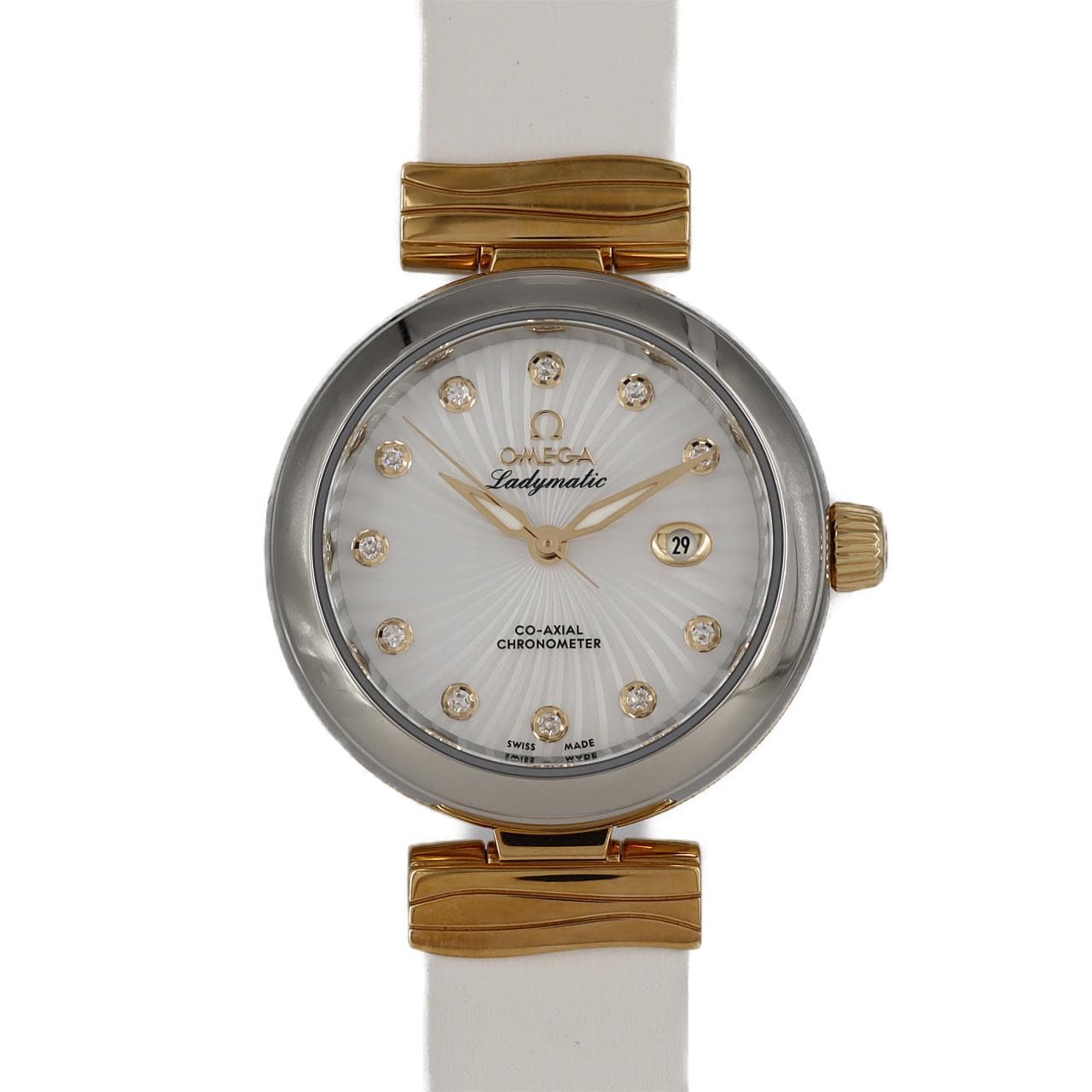【新品】オメガ デ･ヴィル レディマティック コンビ･11P 425.22.34.20.55.002 SSxYG 自動巻