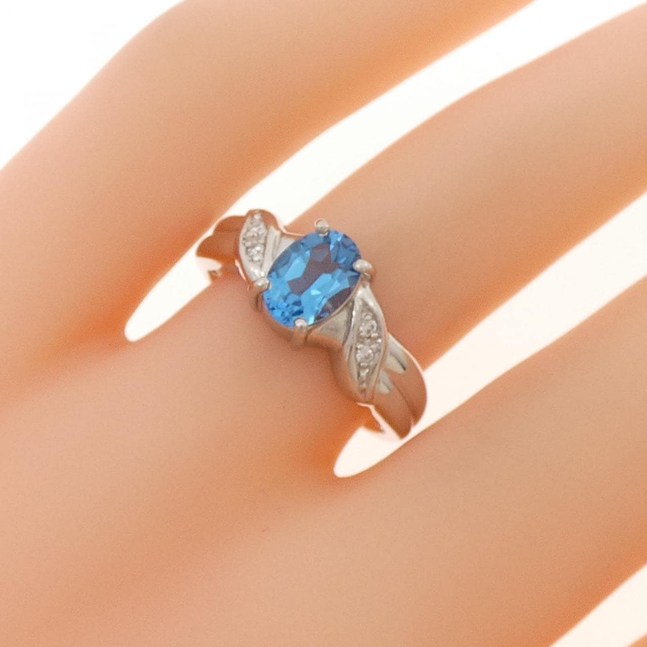 PT900 ブルートパーズ リング 0.95CT