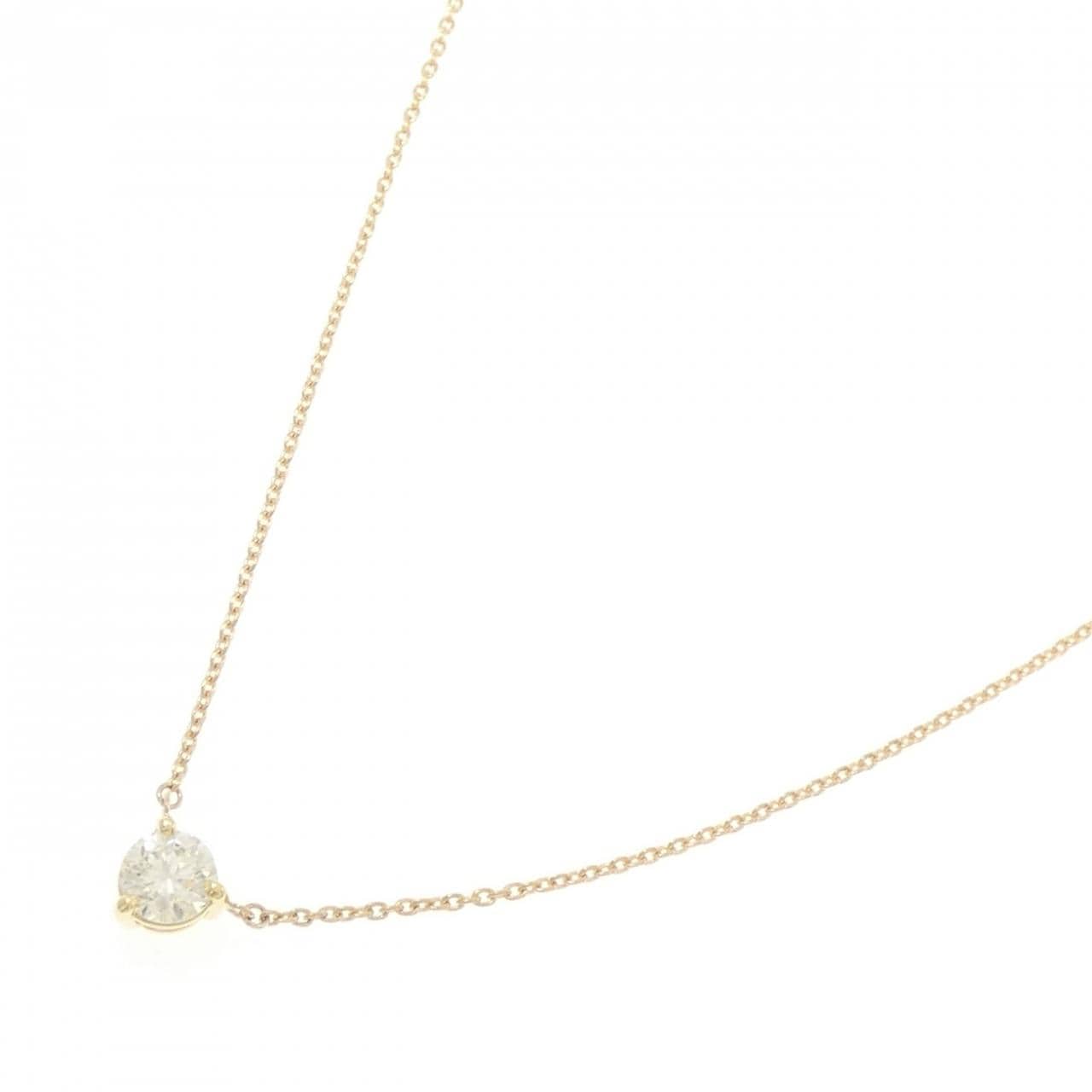 K18YG ダイヤモンド ネックレス 0.701CT