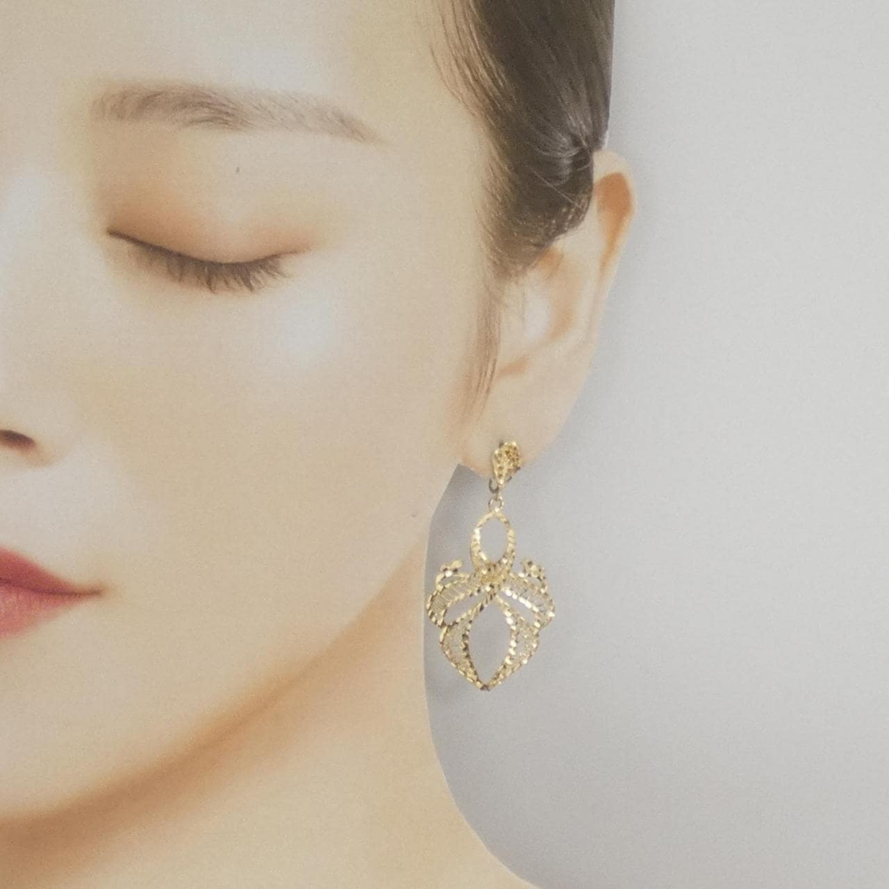 ギンザ タナカ K18YG イヤリング