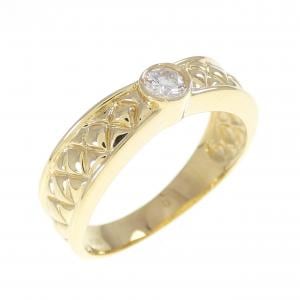 K18YG ダイヤモンド リング 0.15CT