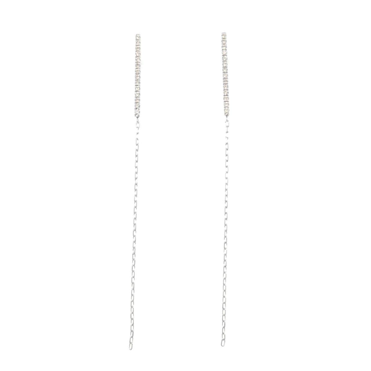 ヒロタカ ダイヤモンド ピアス 0.14CT