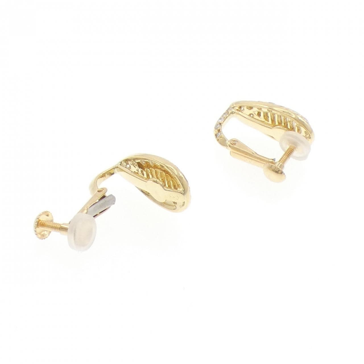 K18YG ダイヤモンド イヤリング 1.38CT