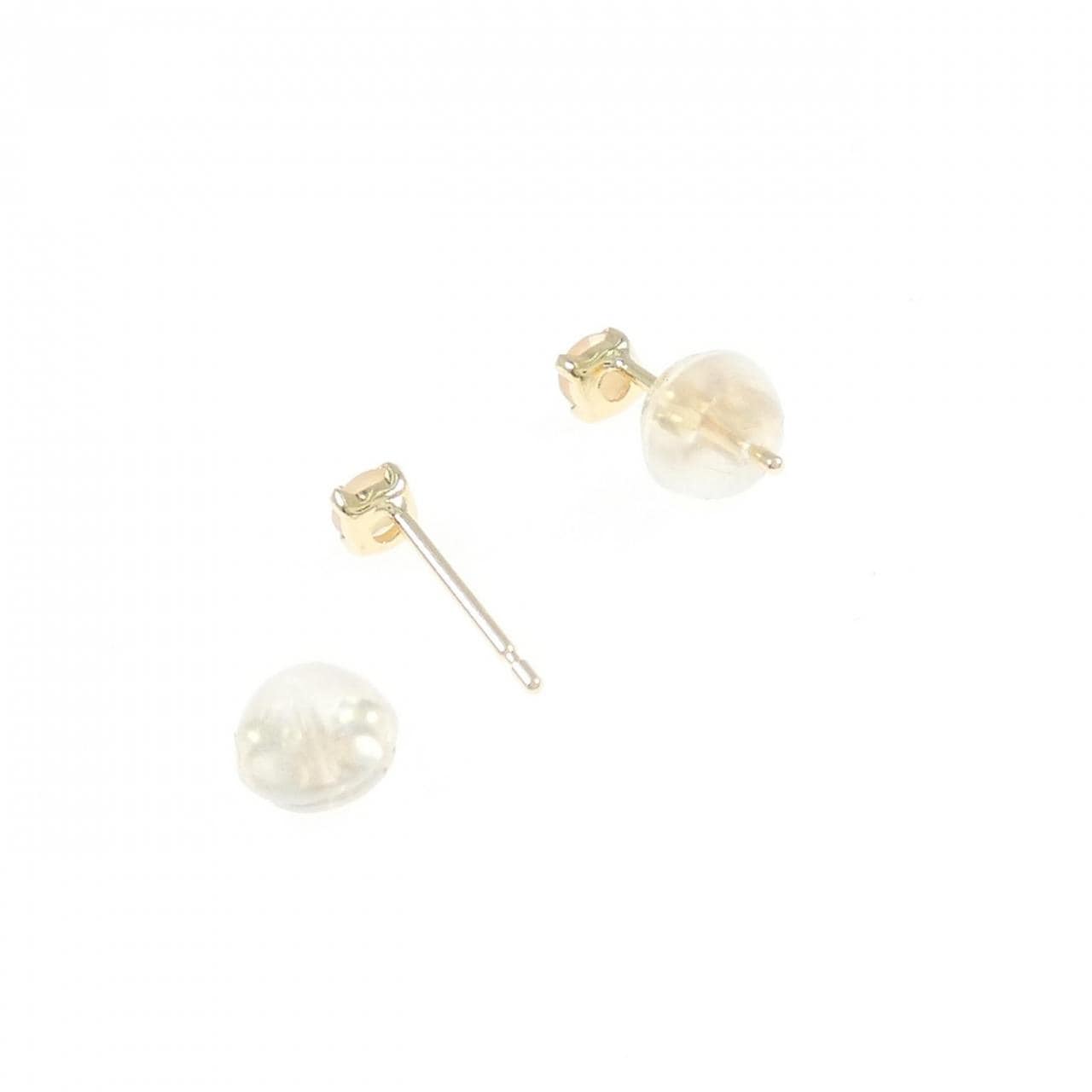 【新品】K18YG ムーンストーン ピアス