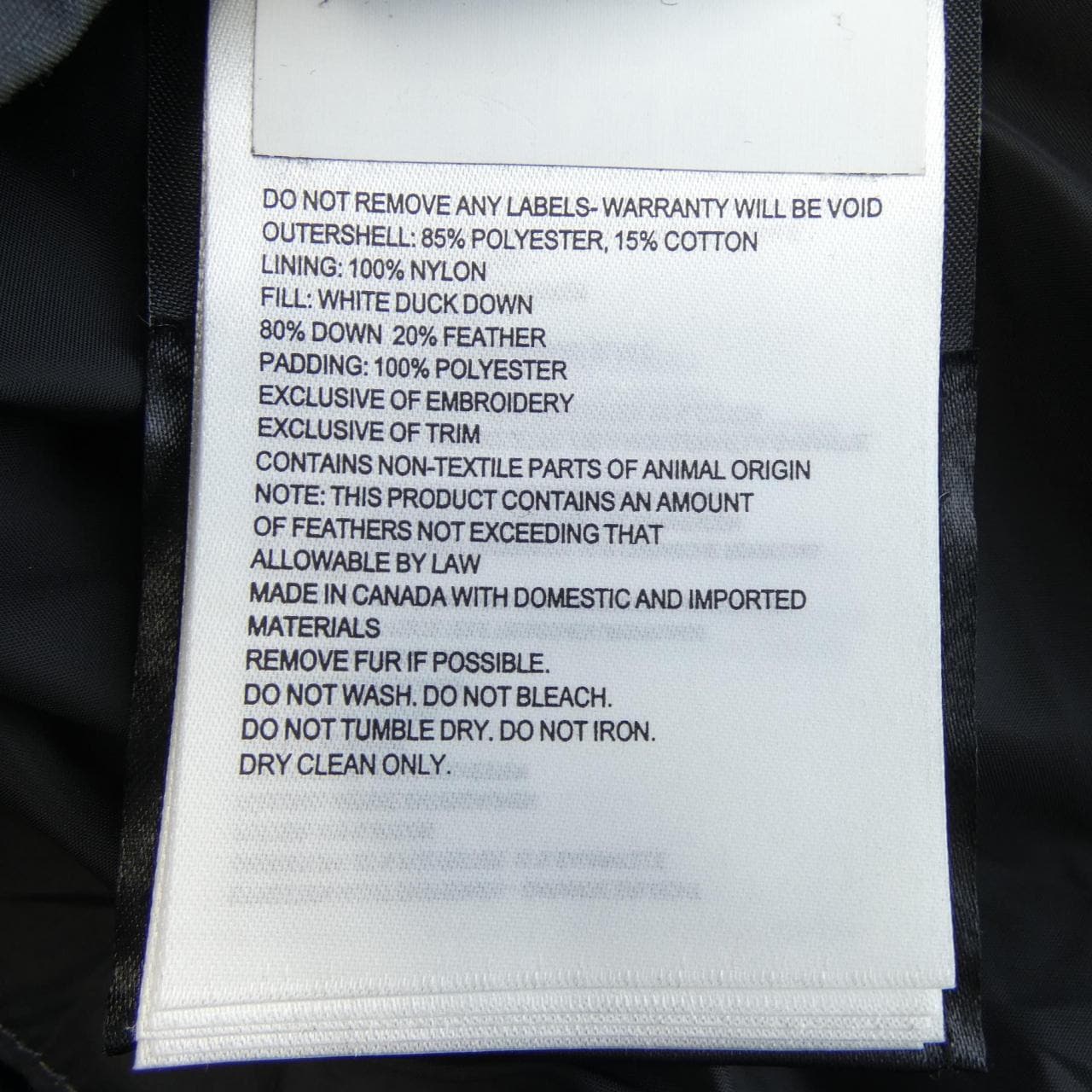 カナダグース CANADA GOOSE 3802LA SHELBURNE シェルバーン ダウンコート