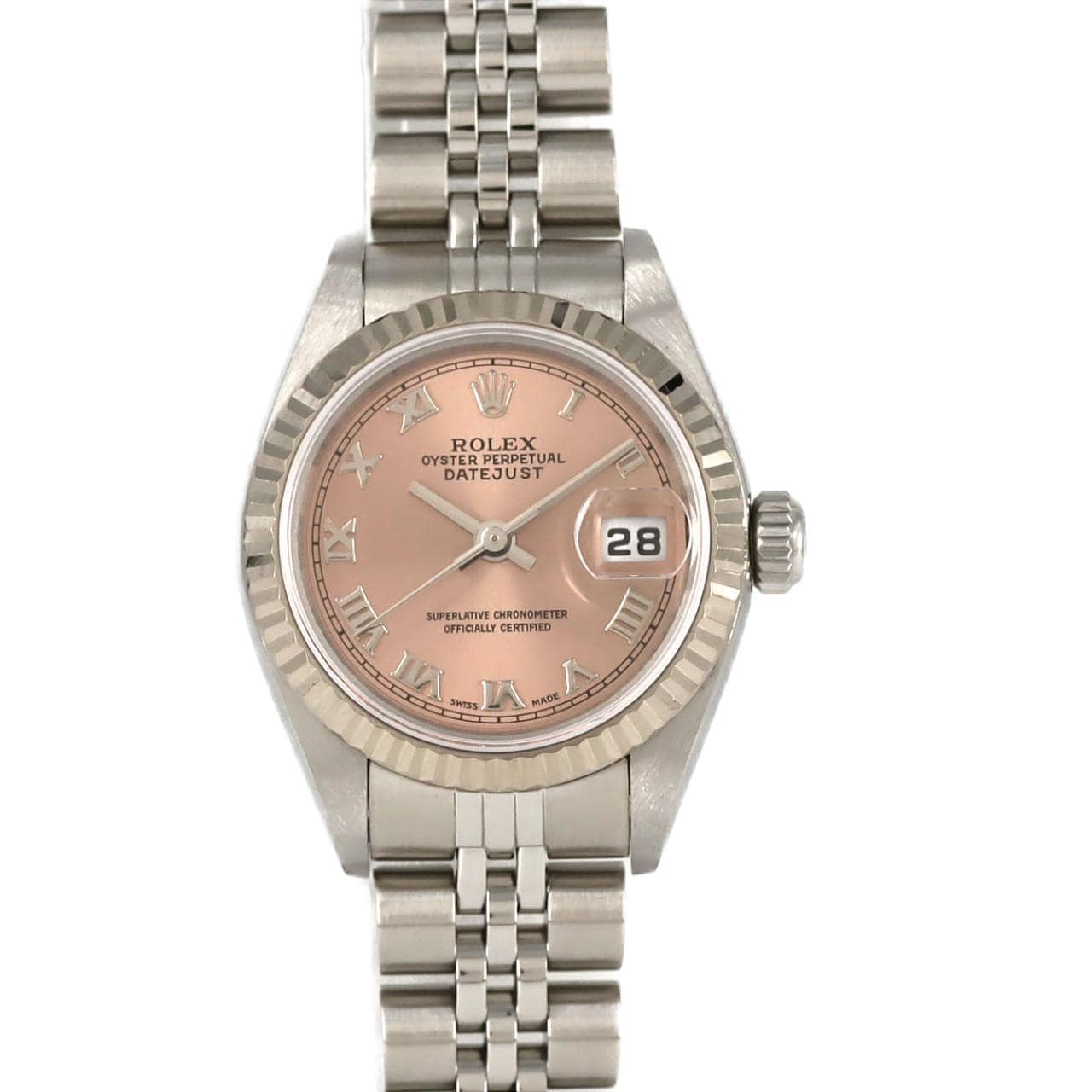 ロレックス デイトジャスト 79174 SSxWG 自動巻 F番