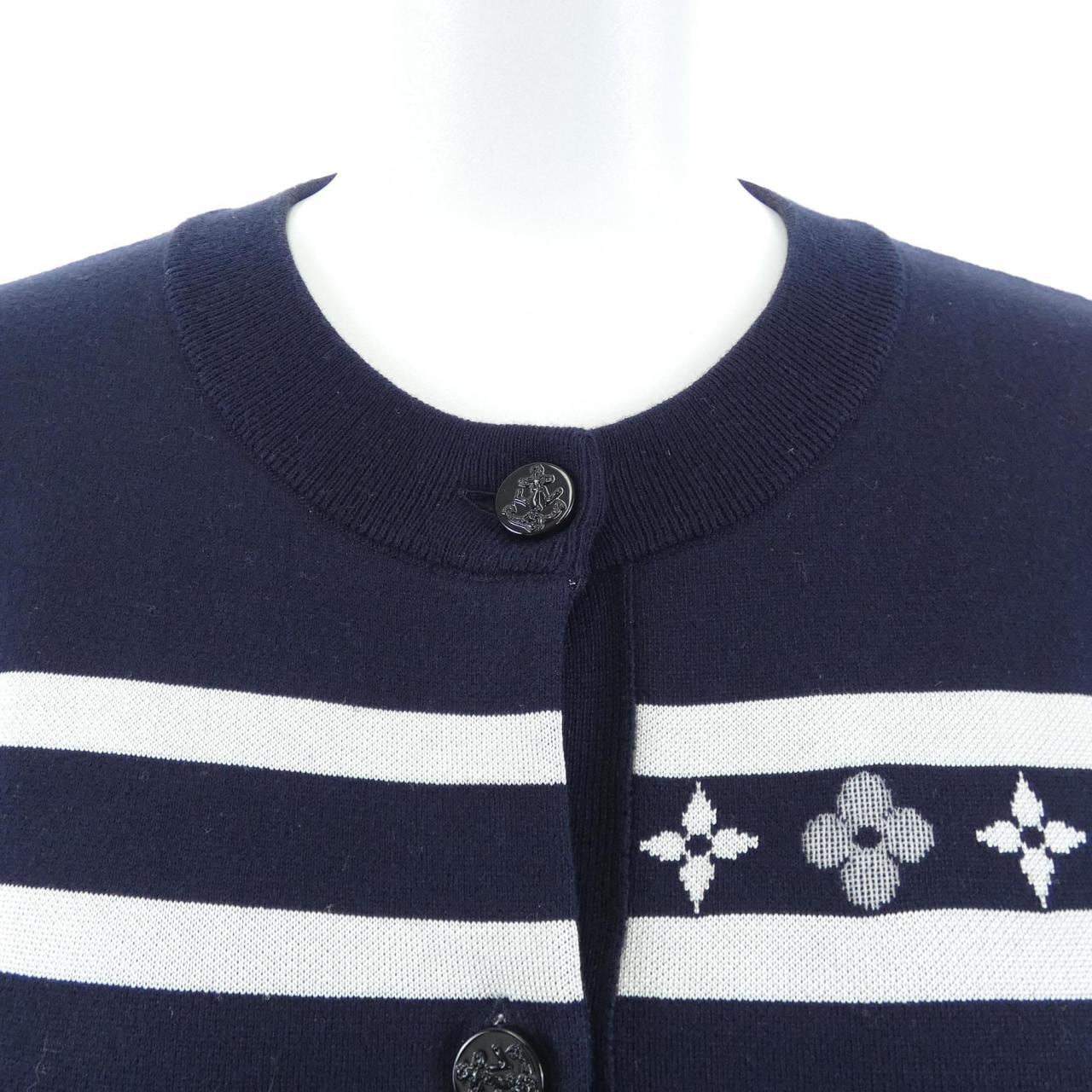 ルイヴィトン LOUIS VUITTON モノグラムフラワーマリニエールカーディガン FNKC02OE5 カーディガン