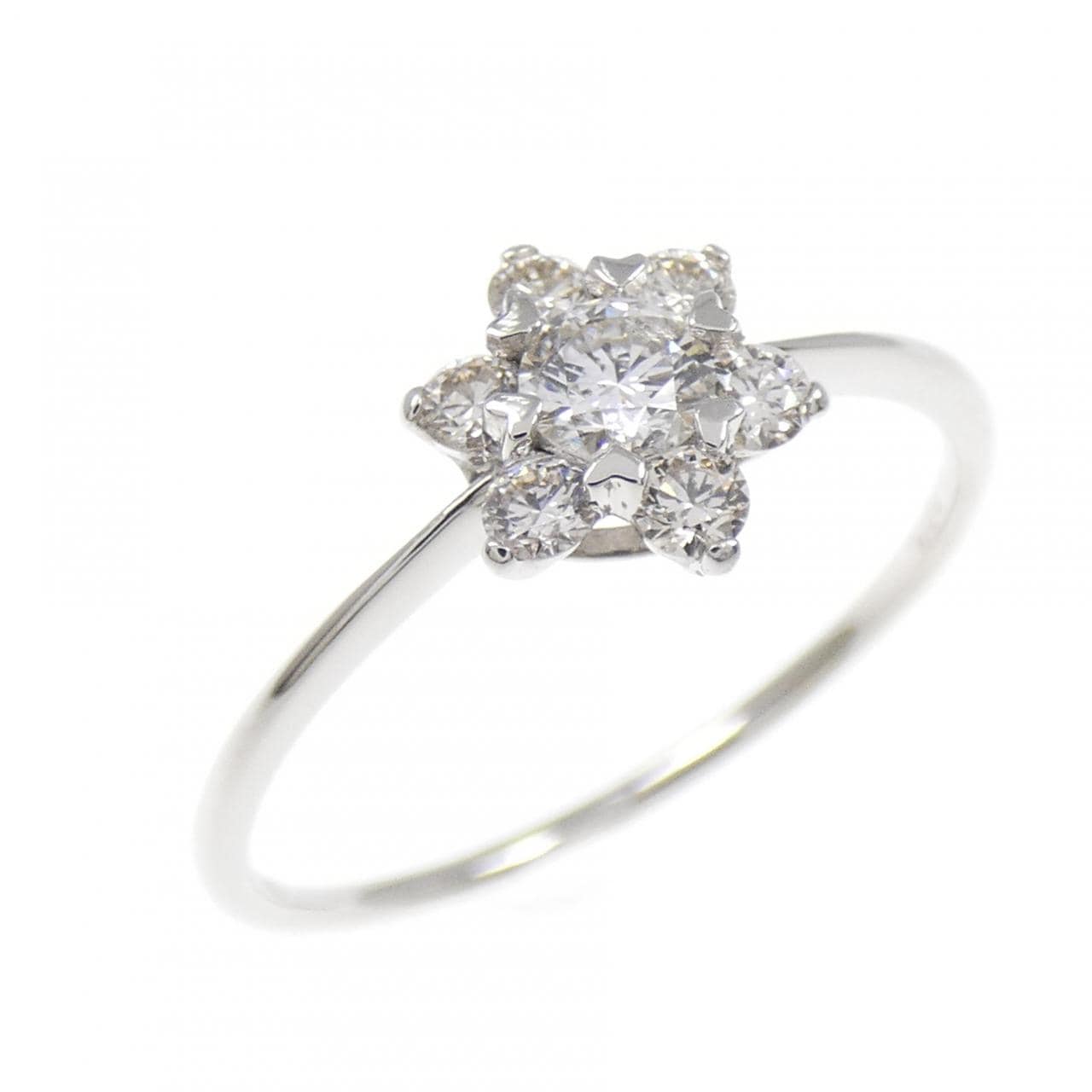 PT950 ダイヤモンド リング 0.30CT