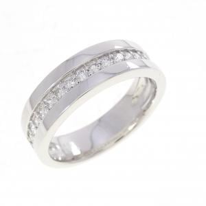 K18WG ダイヤモンド リング 0.37CT