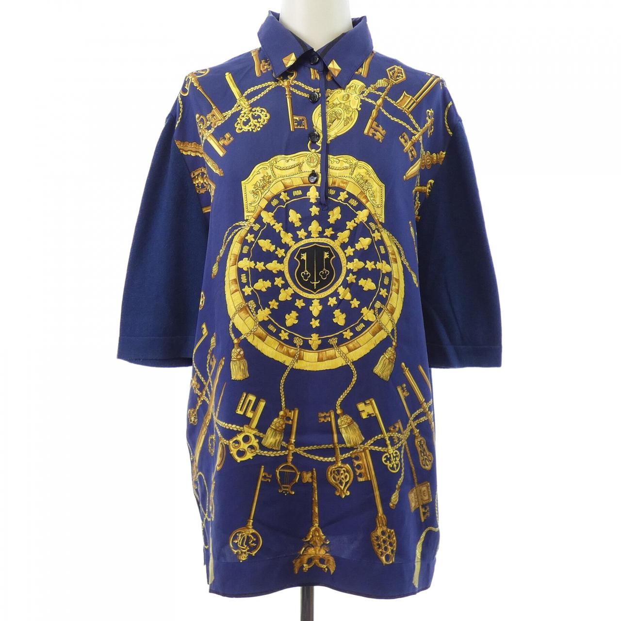エルメス HERMES LES CLES ツイルレーヌ. トップス