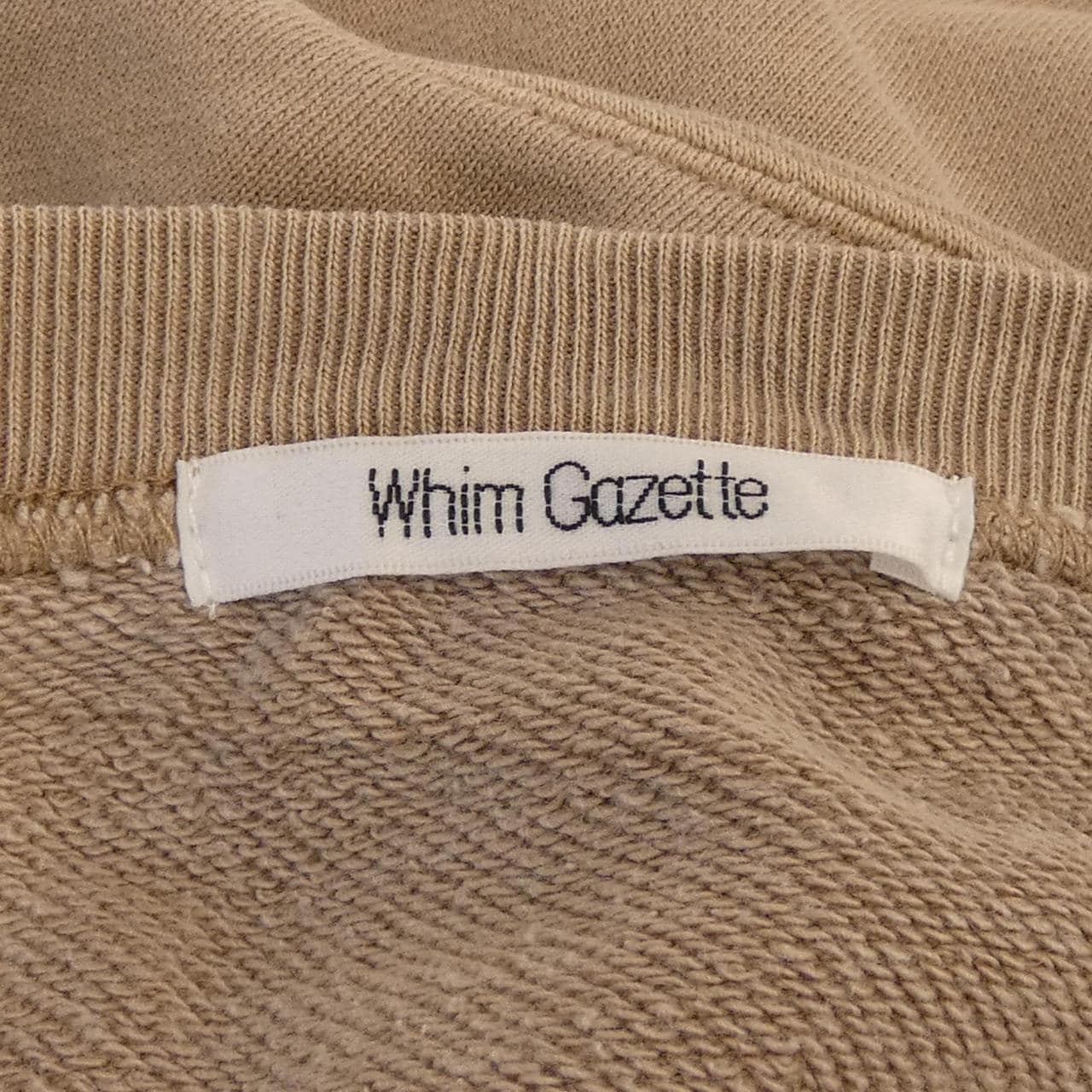ウィムガゼット WHIM GAZETTE スウェット