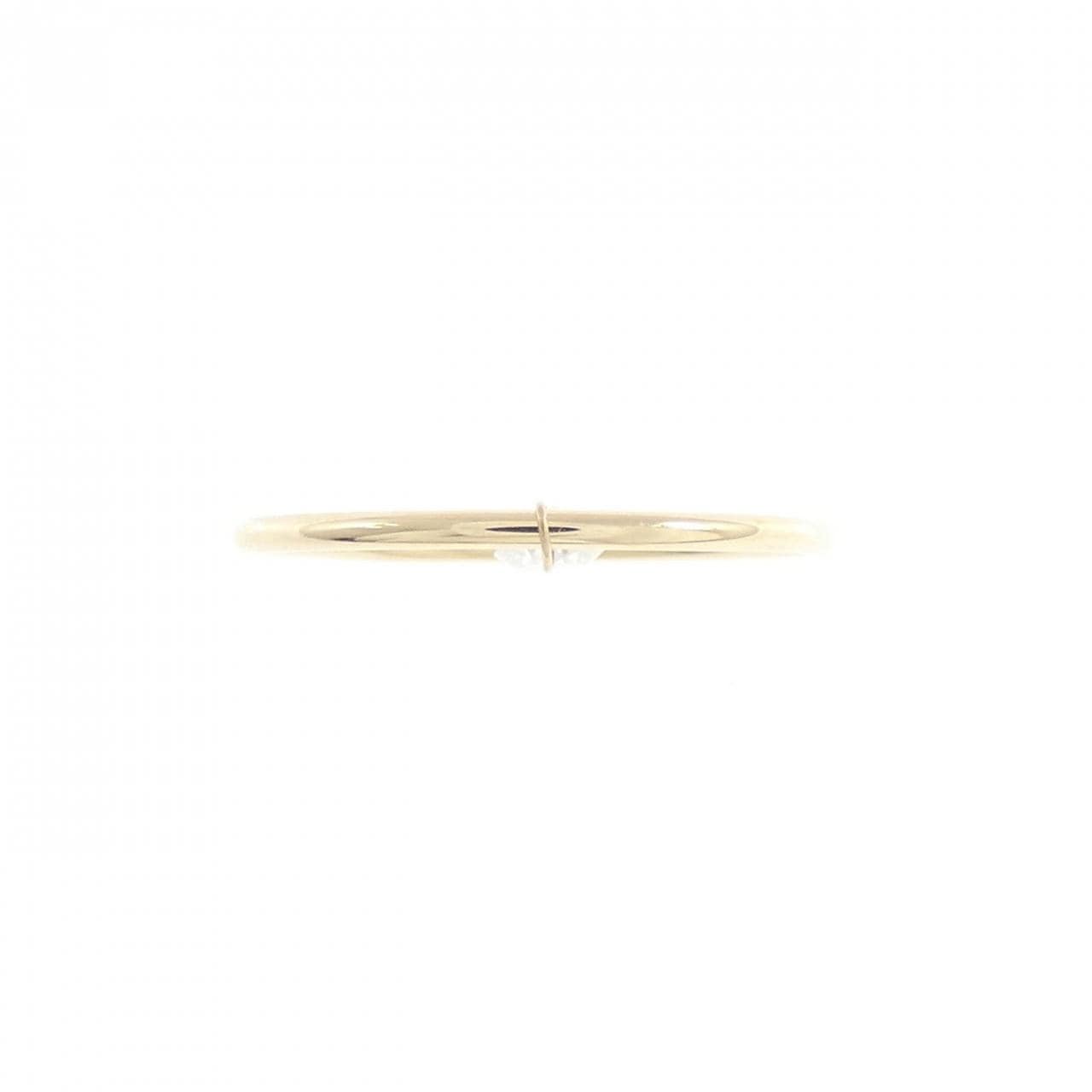 K10YG ダイヤモンド リング 0.08CT