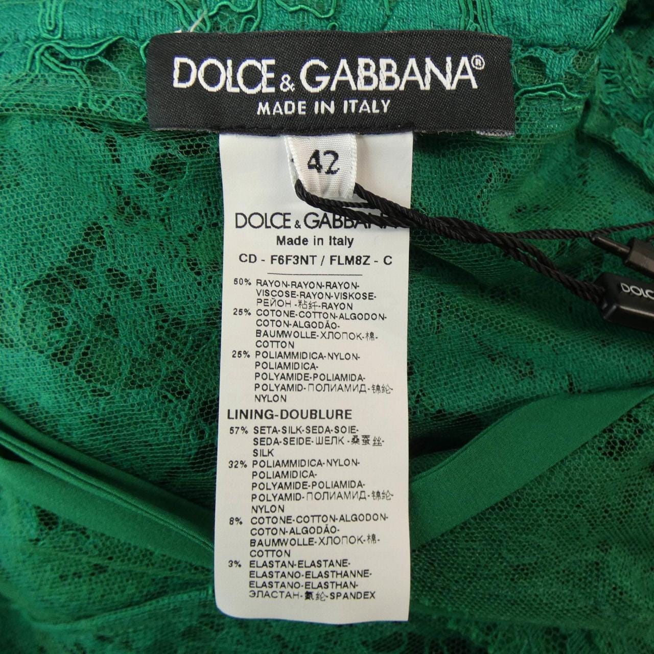 ドルチェアンドガッバーナ DOLCE&GABBANA ワンピース