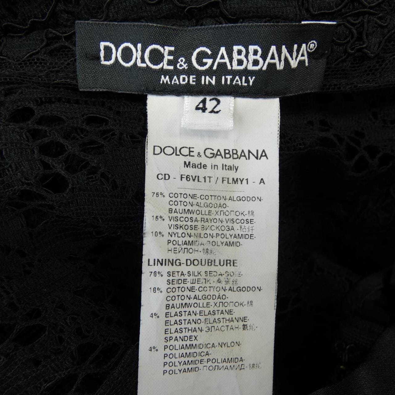 ドルチェアンドガッバーナ DOLCE&GABBANA ワンピース
