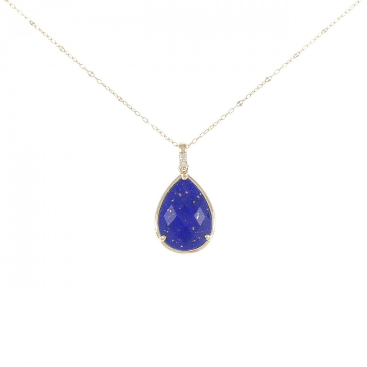 K10YG Lapis Lazuli Necklace