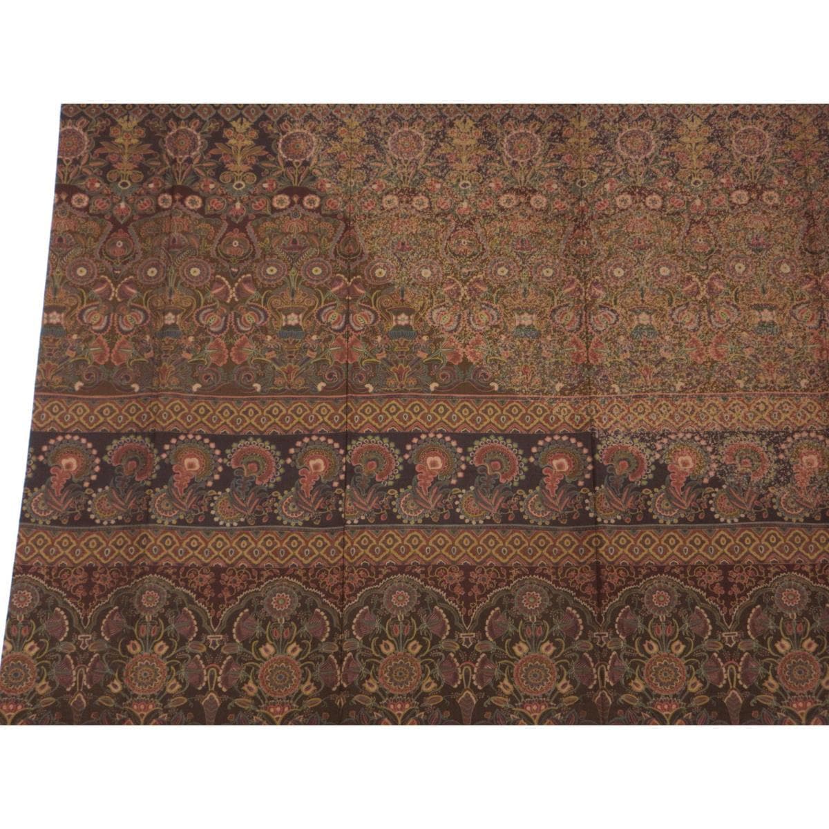 訪問着　染紬　友禅加工