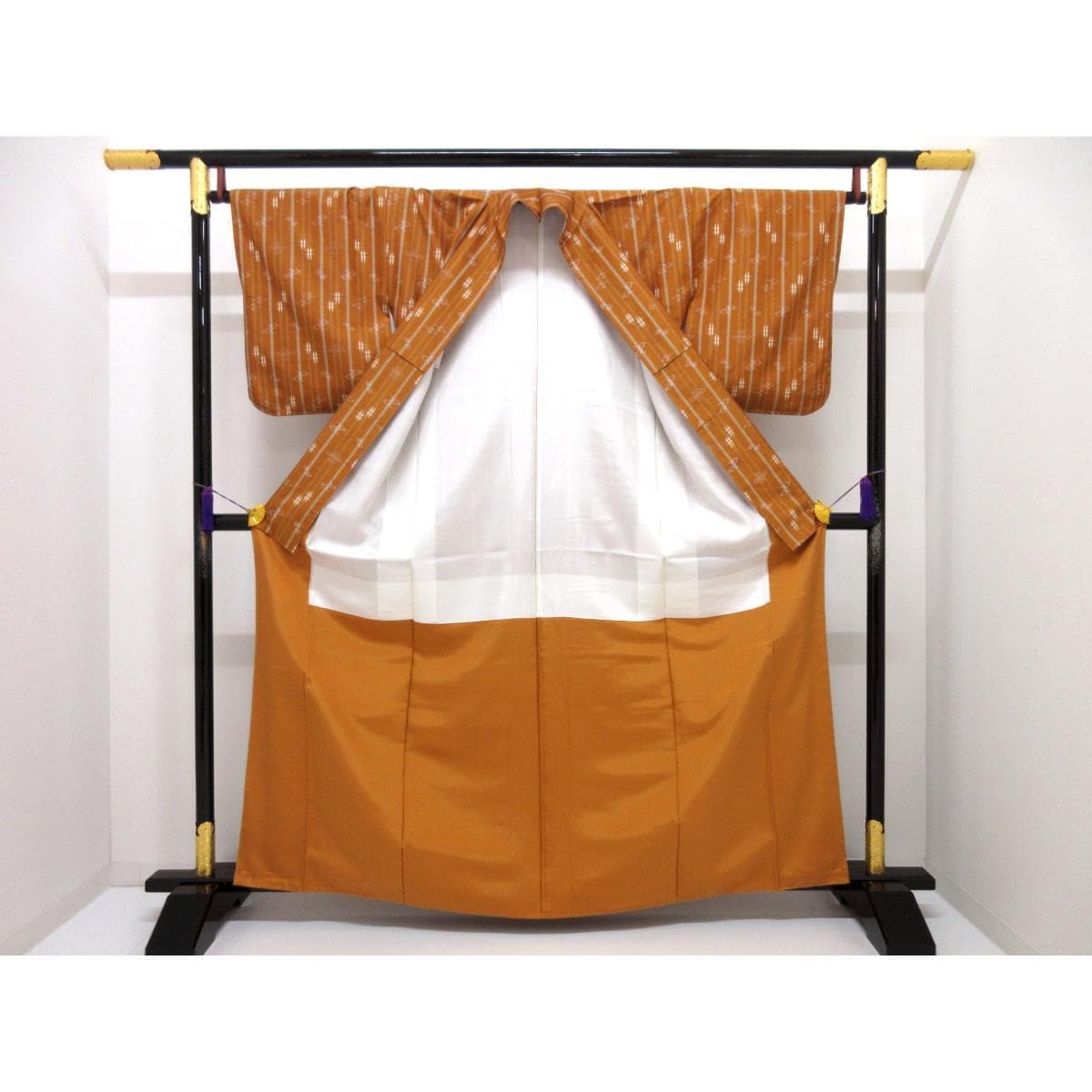 紬　【琉球絣】証紙付