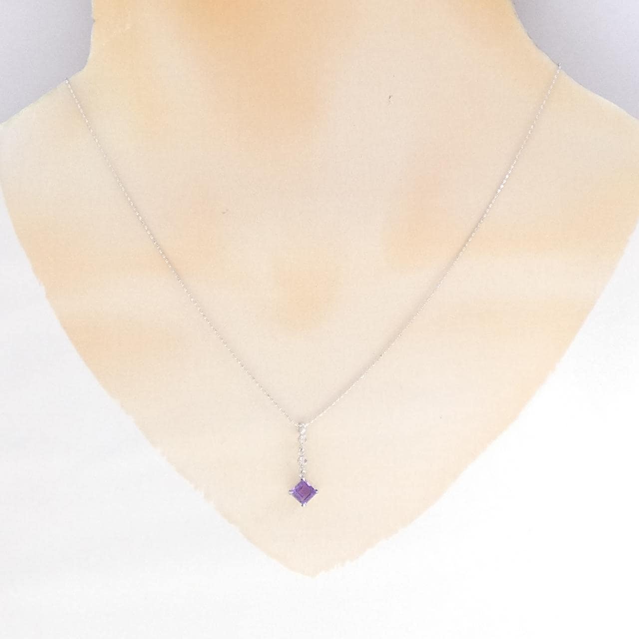 K10WG アメジスト ネックレス