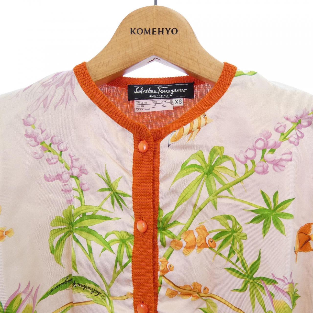 サルヴァトーレフェラガモ SALVATORE FERRAGAMO カーディガン