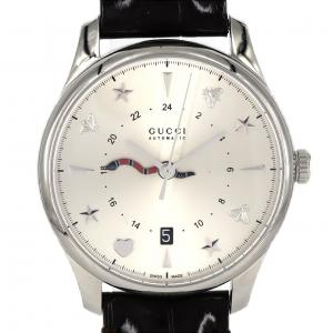 グッチ Gタイムレス GMT 126.3/YA126332 SS 自動巻