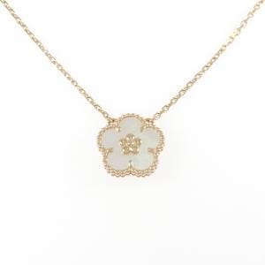 ヴァンクリーフ&アーペル ラッキー スプリング プラムブロッサム ネックレス