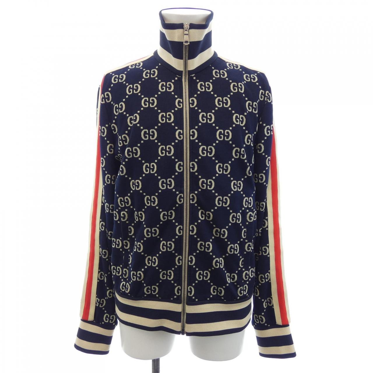 グッチ GUCCI GGジャカード コットン ジャケット 496919 X9V05 ブルゾン