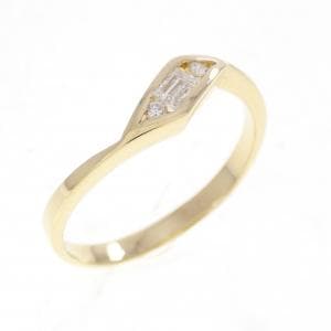 750YG ダイヤモンド リング