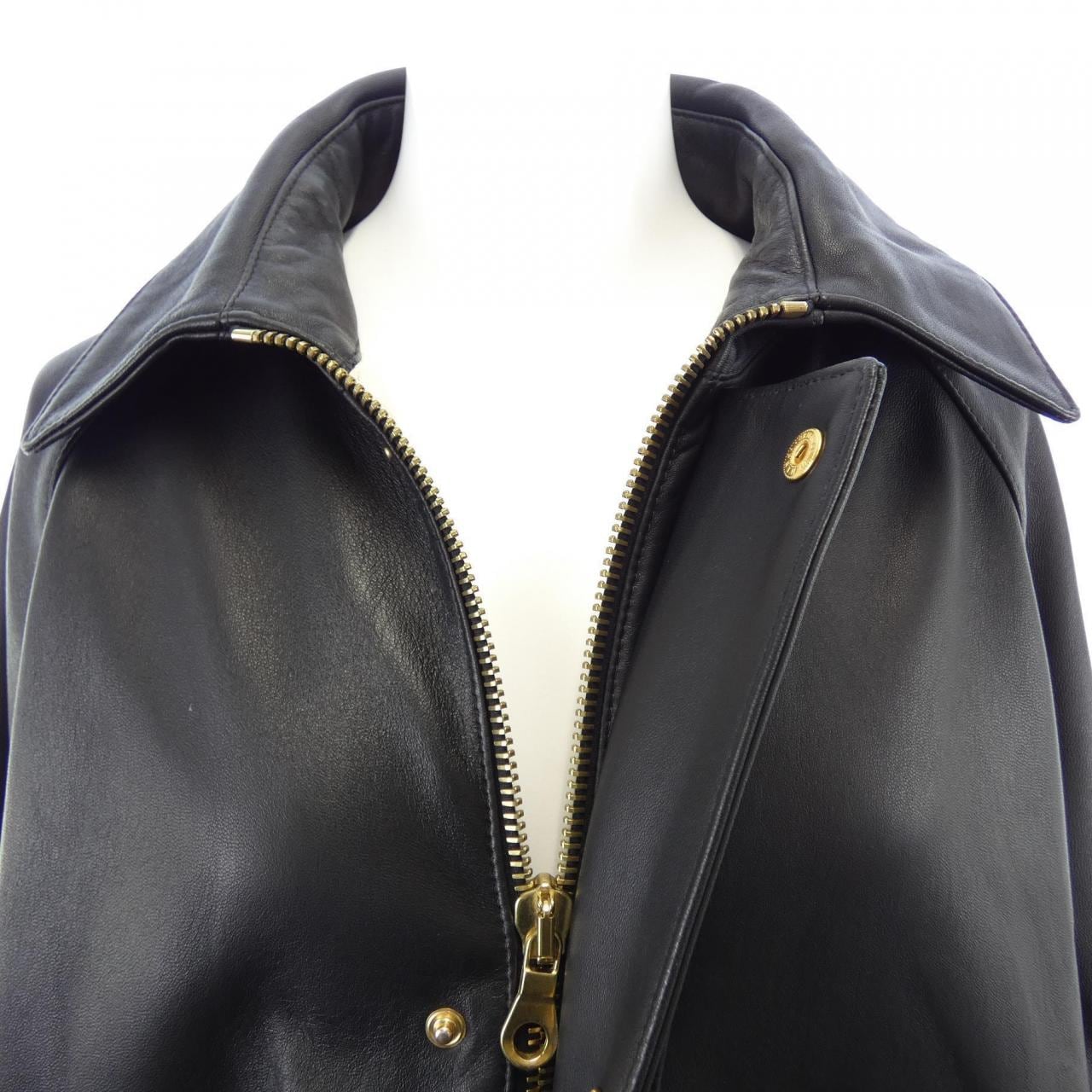 チンクアンタ Cinquanta DEUXIEME CLASSE レザーコート