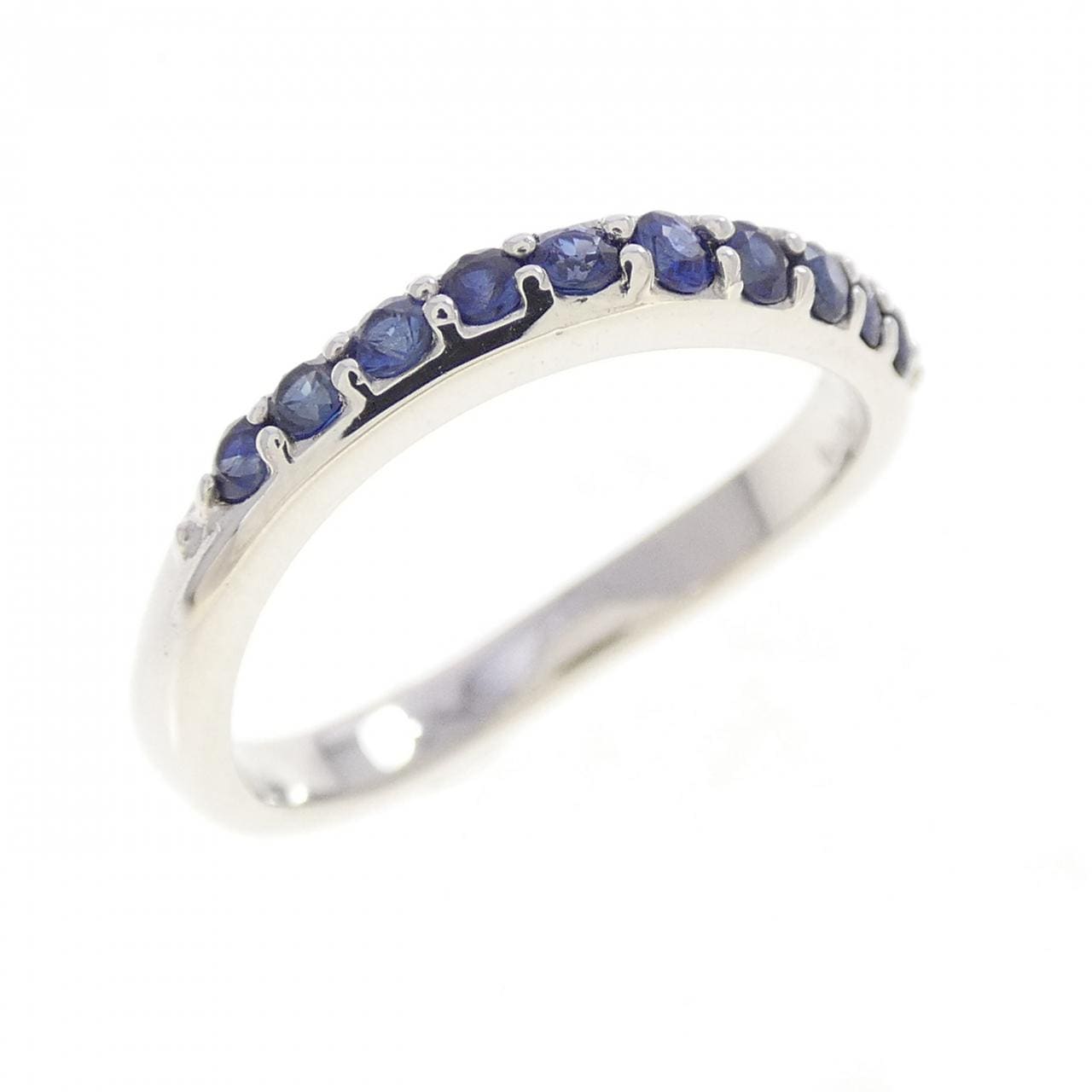 K18WG サファイヤ リング