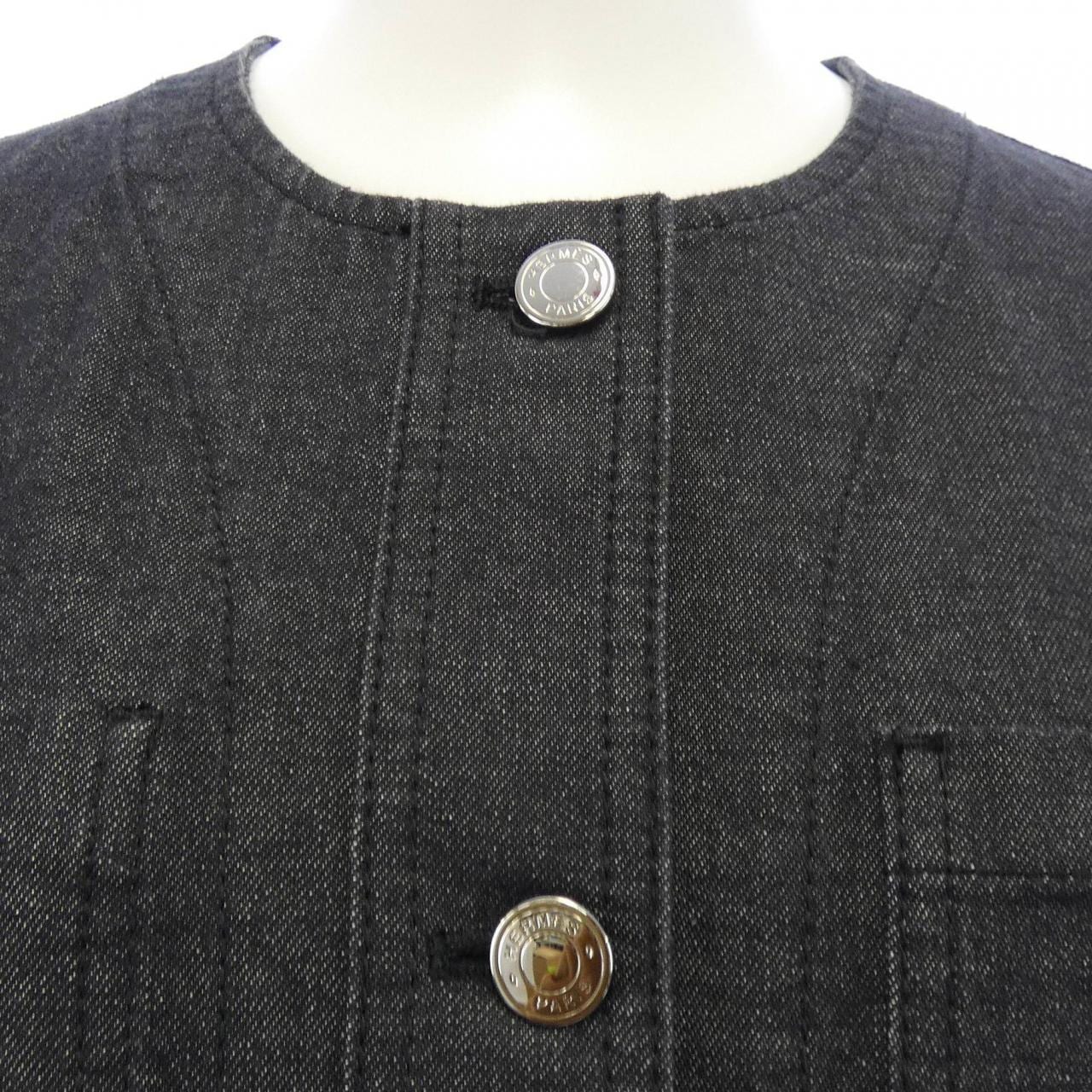 エルメス HERMES ROBE INSPIRATION GILET 2E0550DQ ワンピース