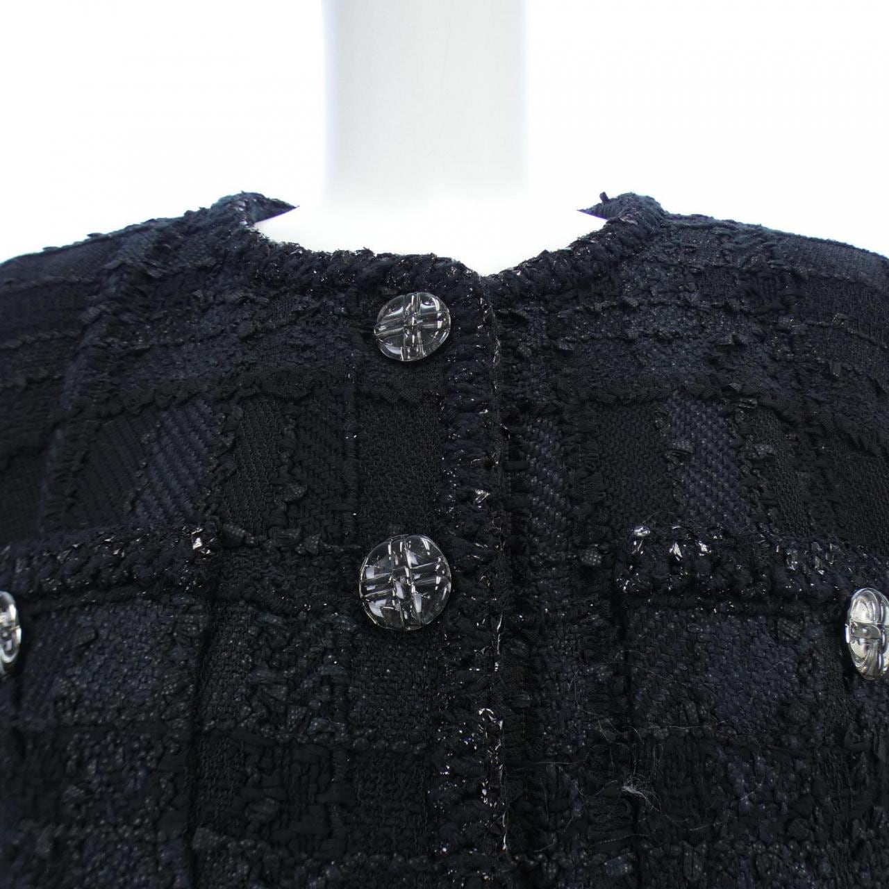シャネル CHANEL ノーカラージャケット