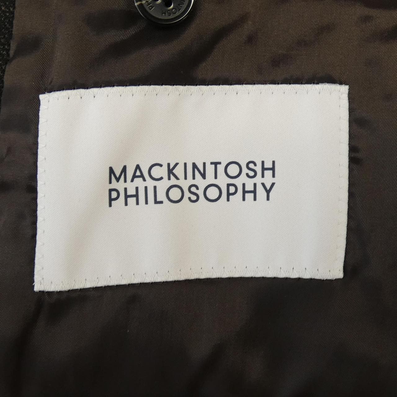 マッキントッシュフィロソフィー MACKINTOSH PHILOSOPHY ジャケット